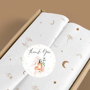 Bath & Body Thank You Stickers